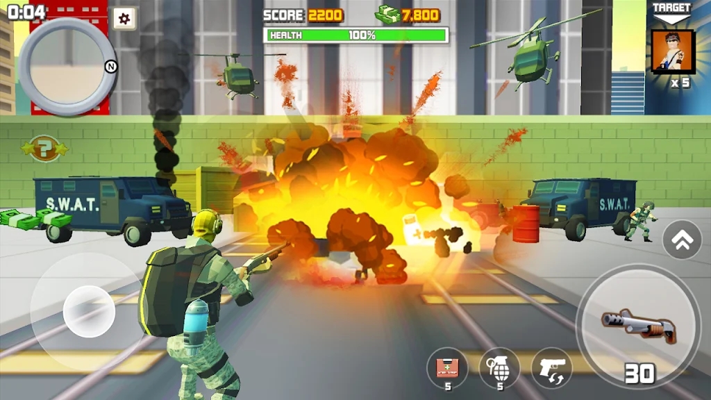 rog 2手机枪战游戏：高清画面带来身临其境的战斗体验