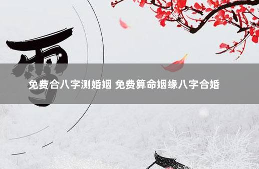 免费测姻缘，找寻你的最佳选择！